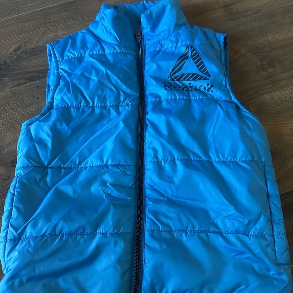 Reebok Vibrant Blue Quilted Vest - Picture 1 of 3